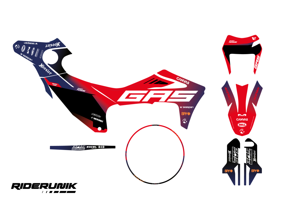 KIT DECO GASGAS 700 SM / ES G-FIVE 2