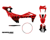 KIT DECO GASGAS 700 SM / ES SHADOW BLACK 2