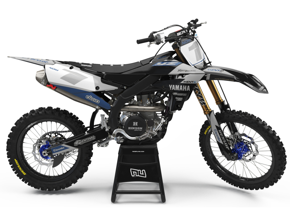 KIT DECO MOTOCROSS YZ/YZF MENTA GREY 1