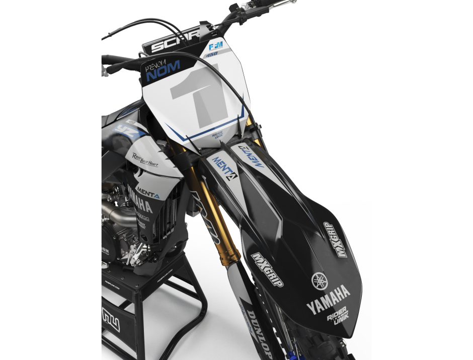 KIT DECO MOTOCROSS YZ/YZF MENTA GREY 3