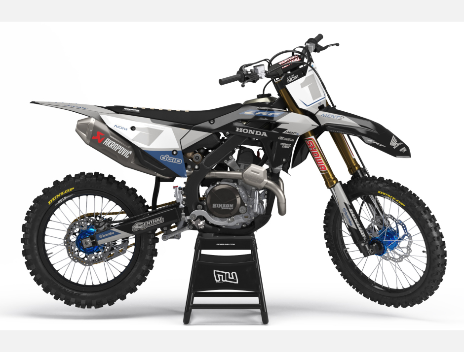 KIT DECO MOTOCROSS CR/CRF MENTA GREY 1