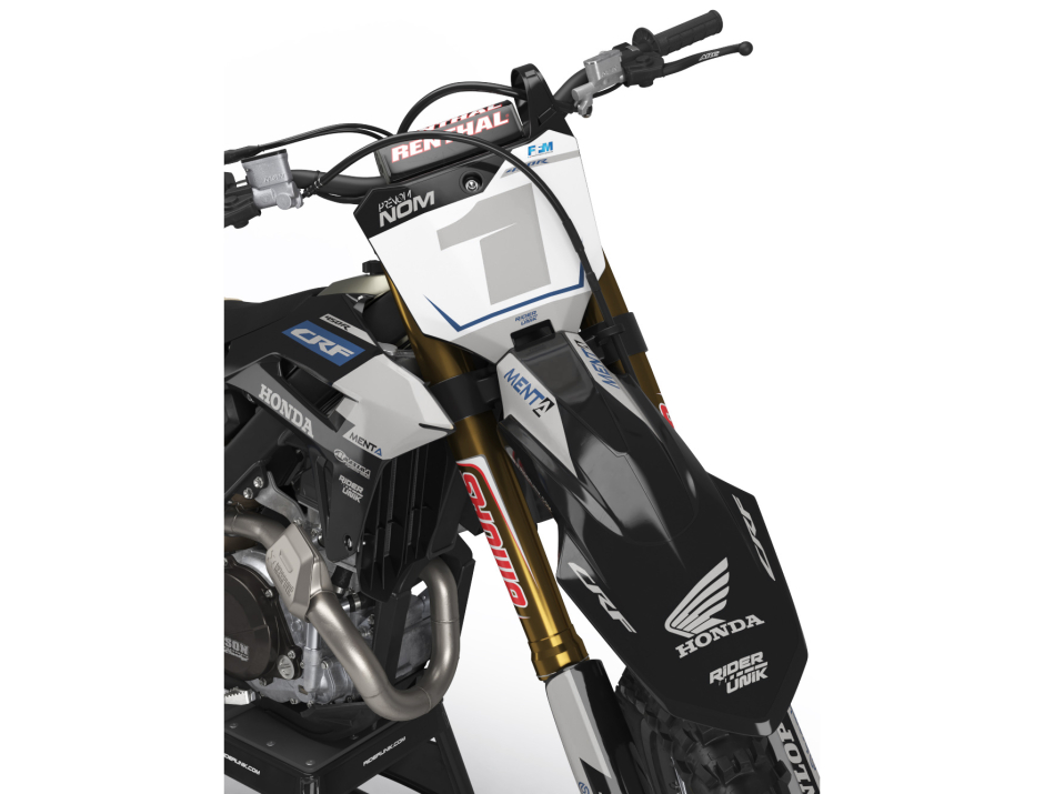 KIT DECO MOTOCROSS CR/CRF MENTA GREY 3