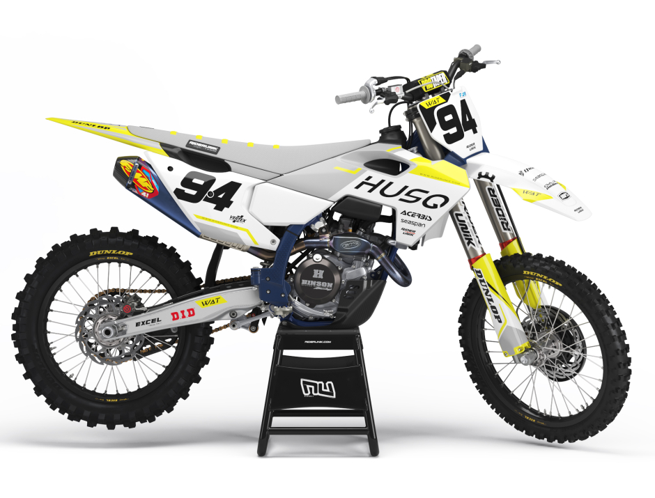 KIT DECO MOTOCROSS HUSQVARNA WAT GREY 1