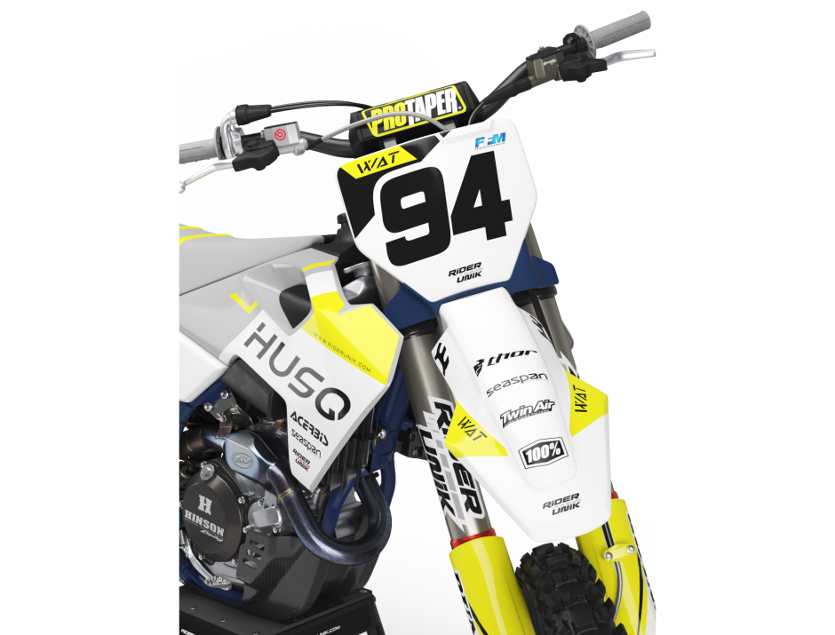 KIT DECO MOTOCROSS HUSQVARNA WAT GREY 3