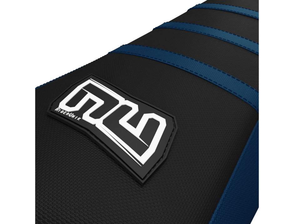 HOUSSE DE SELLE MOTOCROSS HUSQVARNA BLEU / NOIR 2