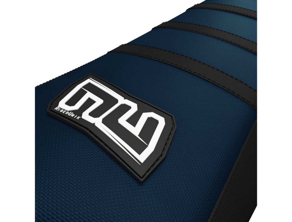 HOUSSE DE SELLE MOTOCROSS HUSQVARNA NOIR / BLEU 2