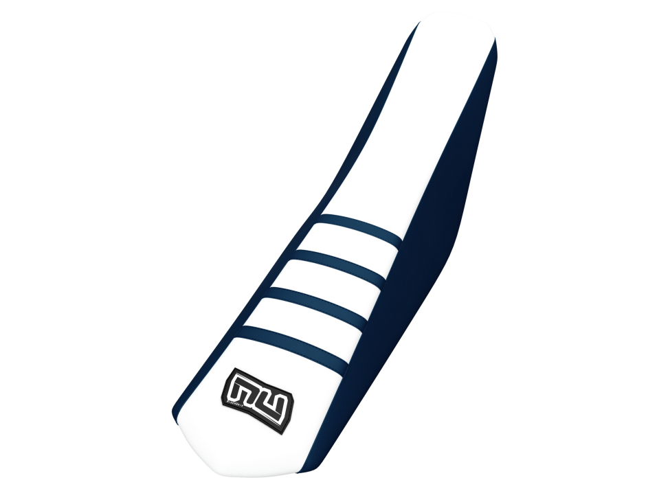 HOUSSE DE SELLE MOTOCROSS HUSQVARNA BLEU / BLANC 1