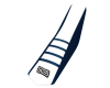 HOUSSE DE SELLE MOTOCROSS HUSQVARNA BLEU / BLANC 1