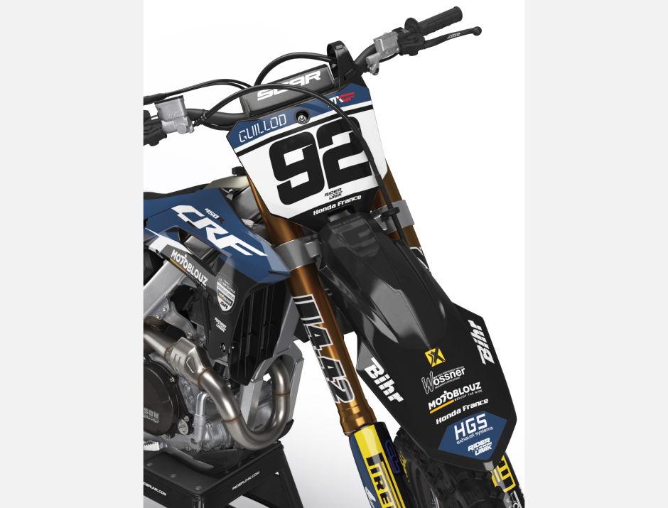 KIT DECO MOTOCROSS CR/CRF SR 23 BLACK 3