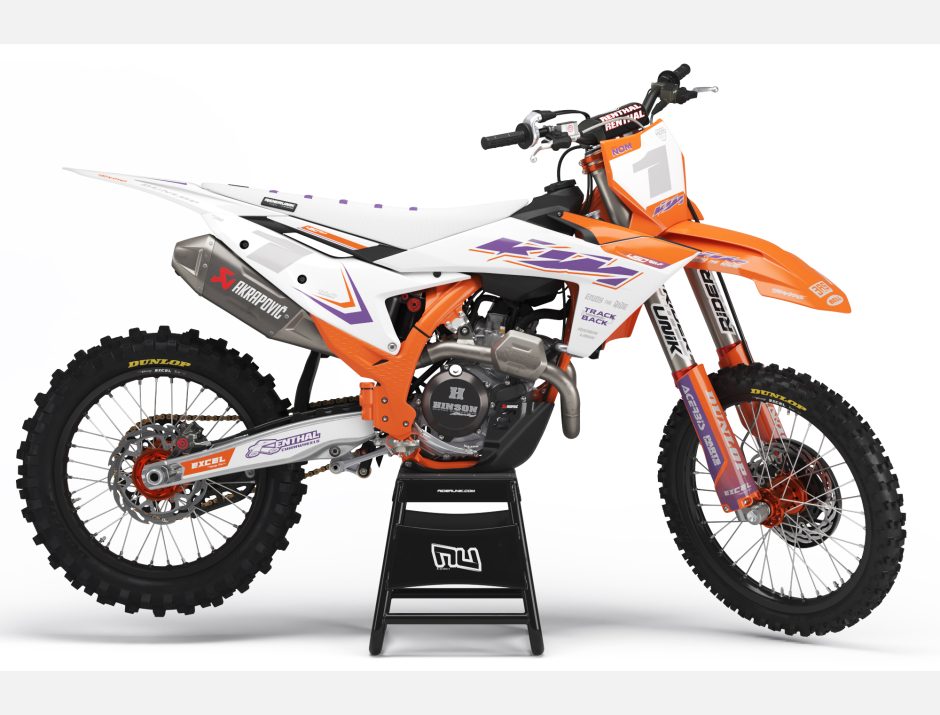 KIT DECO MOTOCROSS KTM BLAZ WHITE 1