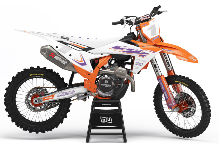 KIT DECO MOTOCROSS KTM BLAZ WHITE