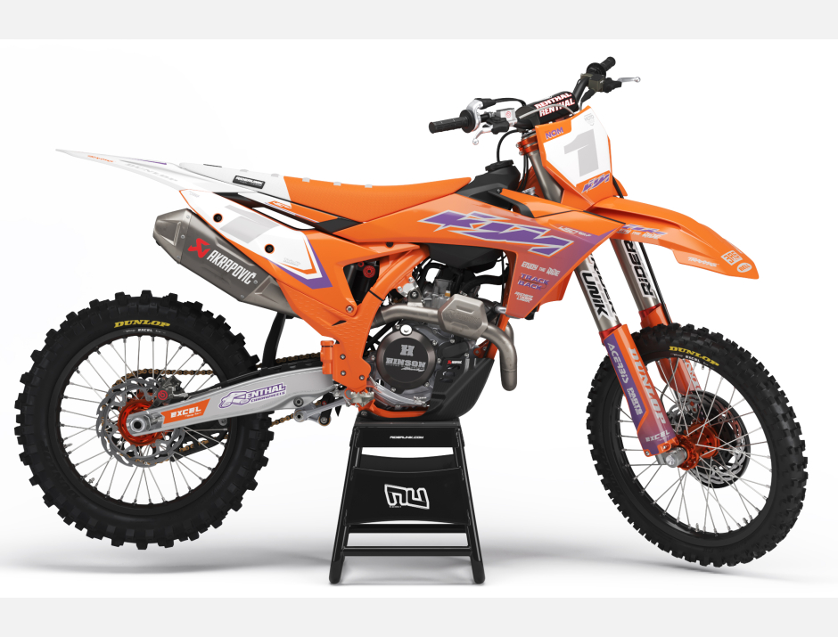 KIT DECO MOTOCROSS KTM BLAZ ORANGE 1