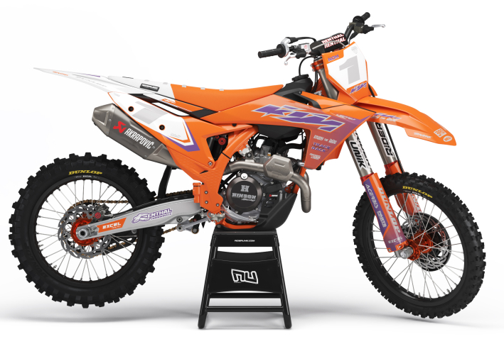 KIT DECO MOTOCROSS KTM BLAZ ORANGE