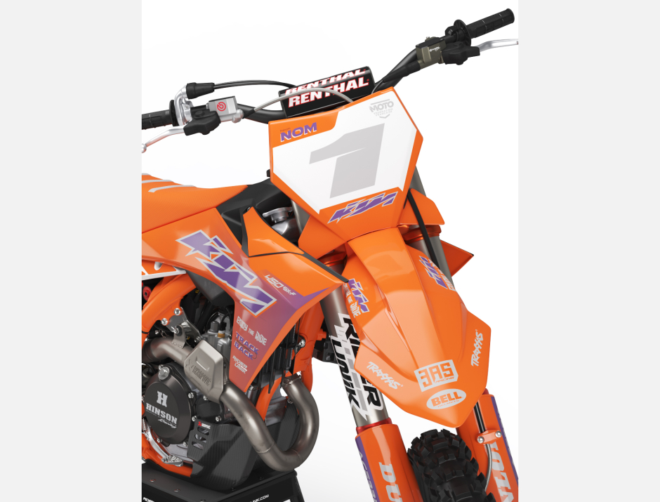 KIT DECO MOTOCROSS KTM BLAZ ORANGE 3