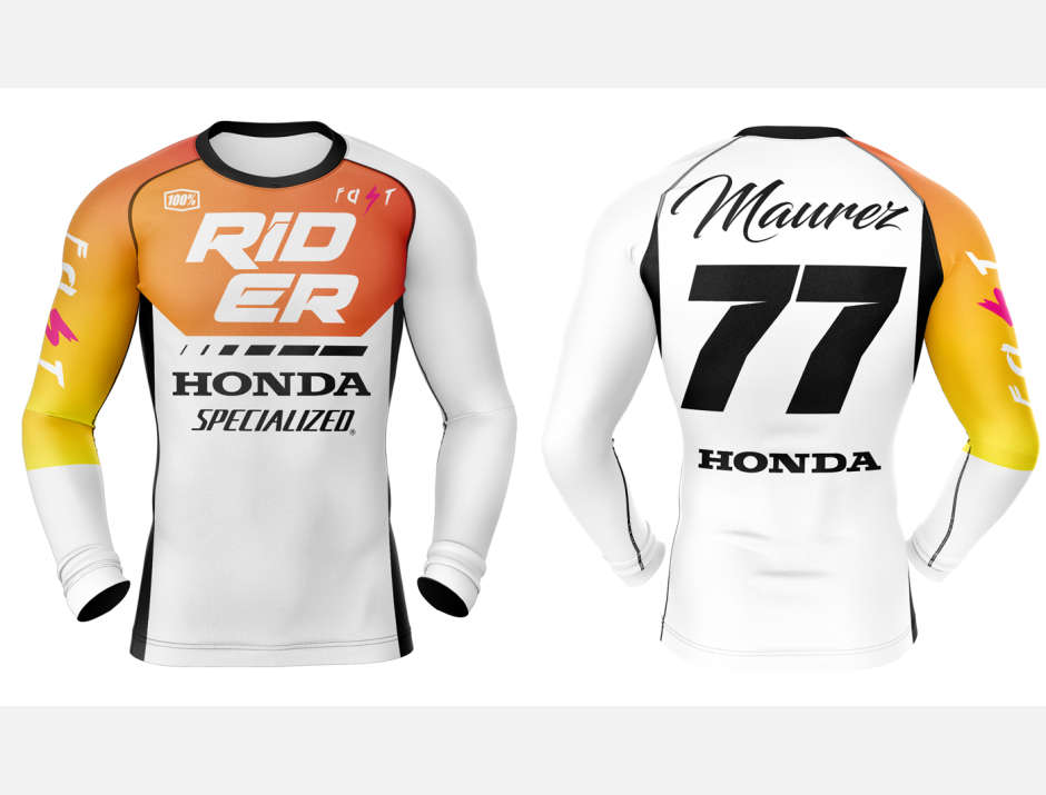 Maillot motocross 100% personnalisé RiderUnik 2