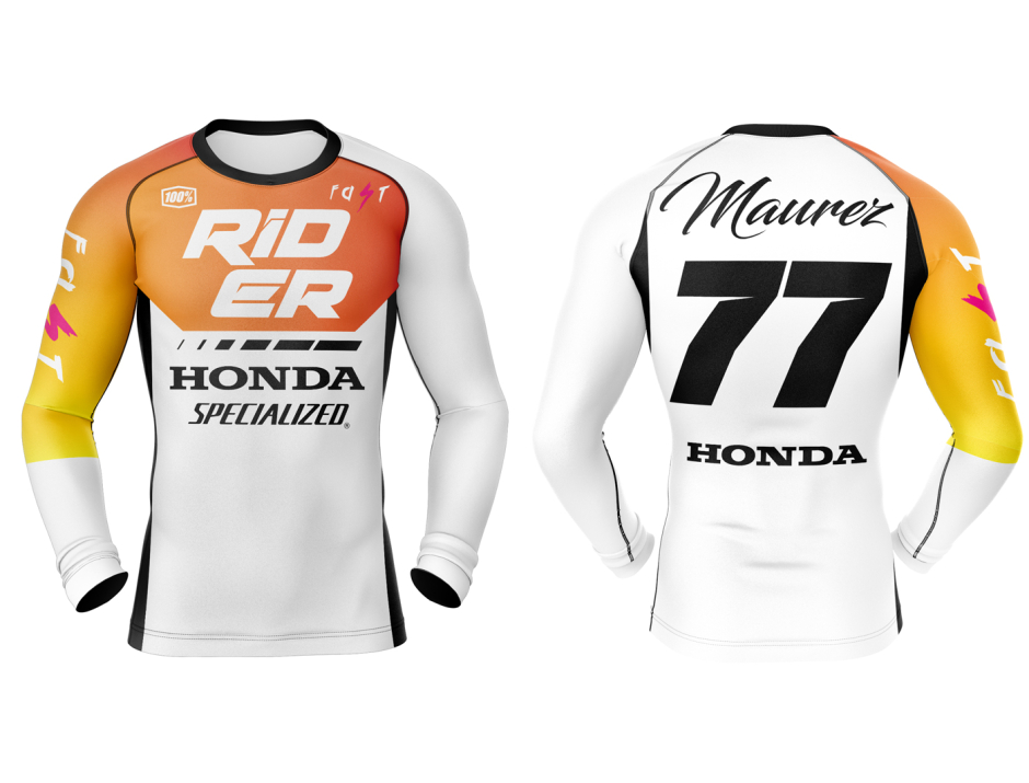 Maillot motocross 100% personnalisé RiderUnik 2