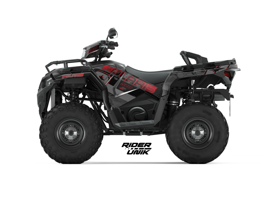 KIT DECO QUAD POLARIS LAND GREY 1