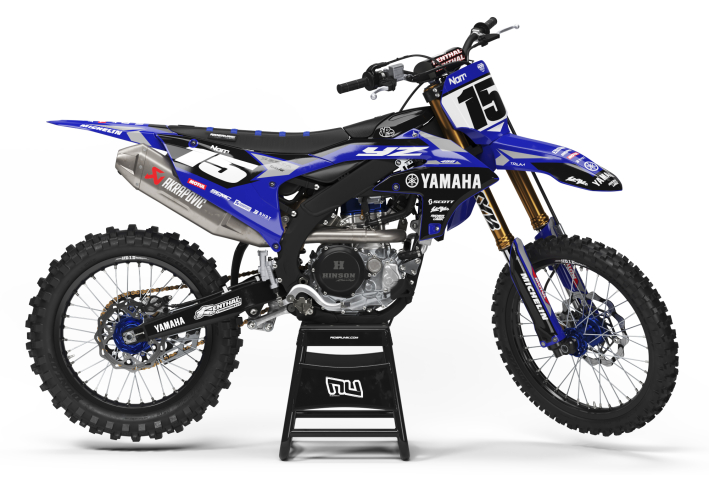 KIT DECO MOTOCROSS YZ/YZF TRIUM BLUE