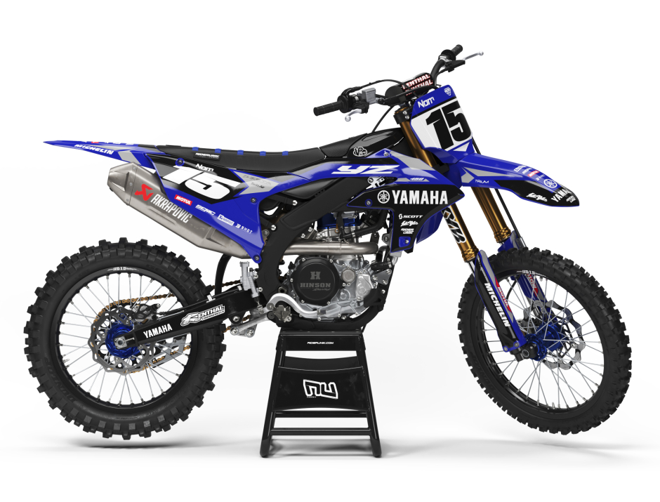 KIT DECO MOTOCROSS YZ/YZF TRIUM BLUE 1
