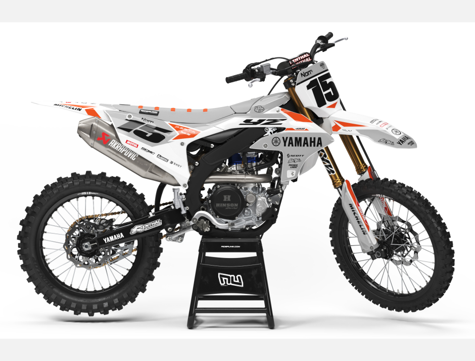 KIT DECO MOTOCROSS YZ/YZF TRIUM WHITE 1