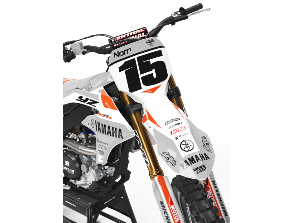 KIT DECO MOTOCROSS YZ/YZF TRIUM WHITE 3