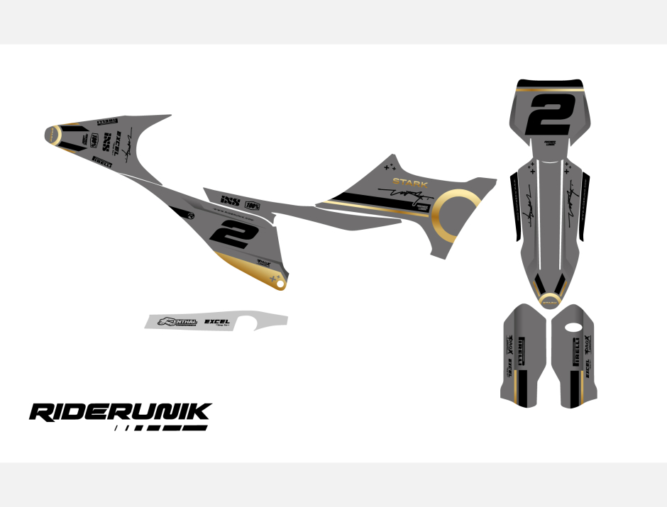 KIT DECO MOTOCROSS STARK VARG SOLA GREY 2