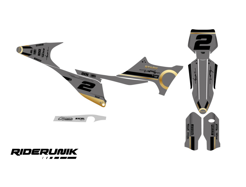 KIT DECO MOTOCROSS STARK VARG SOLA GREY 2