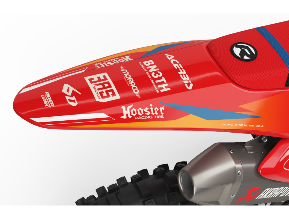 KIT DECO MOTOCROSS MC/EC FALK RED 2