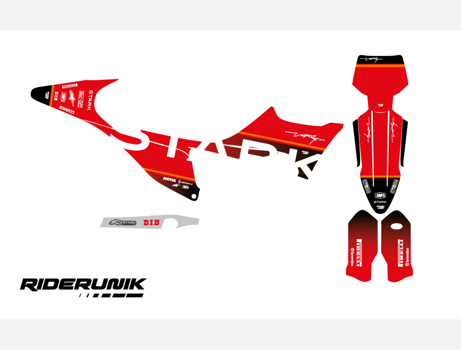 KIT DECO MOTOCROSS STARK VARG SKIUM RED 2