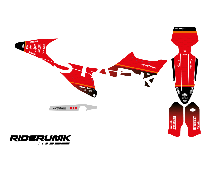 KIT DECO MOTOCROSS STARK VARG SKIUM RED 2