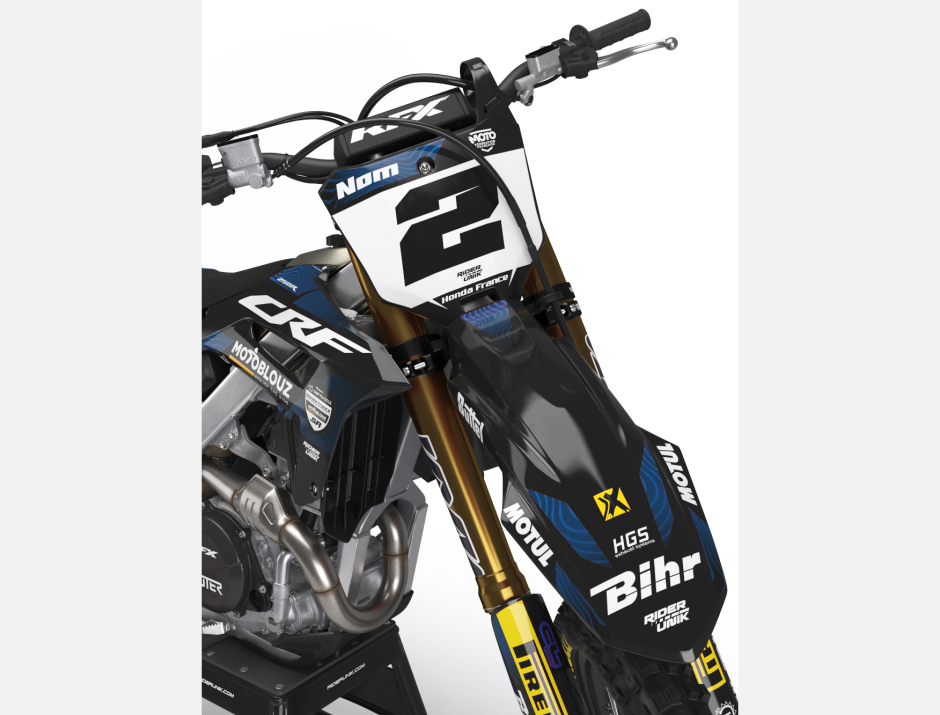 KIT DECO MOTOCROSS CR/CRF SR 24 BLACK 3