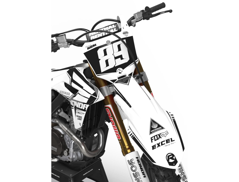 KIT DECO MOTOCROSS CR/CRF ISO WHITE 3