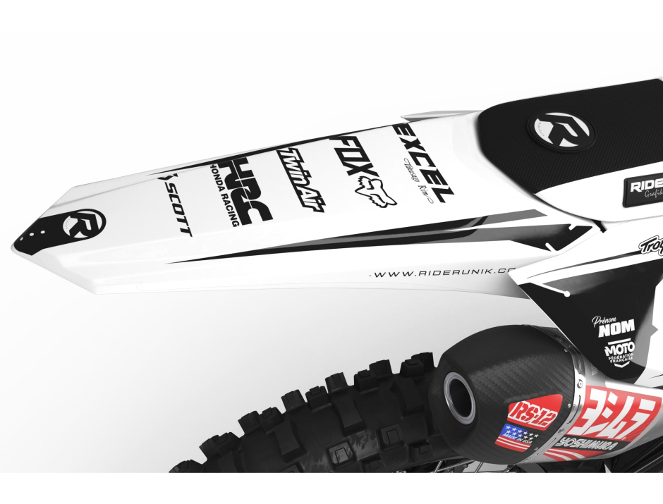 KIT DECO MOTOCROSS CR/CRF ISO WHITE 2