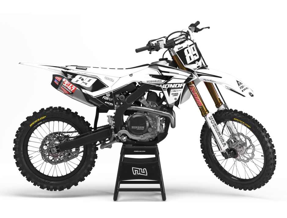 KIT DECO MOTOCROSS CR/CRF ISO WHITE 1