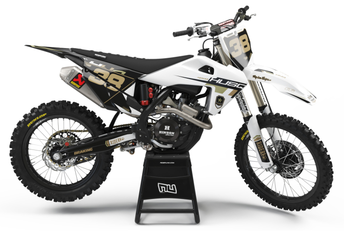 KIT DECO MOTOCROSS HUSQVARNA TREK WHITE