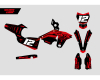 KIT DECO MOTOCROSS FANTIC XE/XX VOLT RED 2