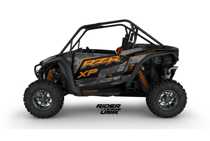 KIT DECO SSV POLARIS RZR XP ZORAX ORANGE
