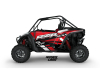 KIT DECO SSV POLARIS RZR XP FUZOR RED 1
