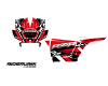 KIT DECO SSV POLARIS RZR XP FUZOR RED 2