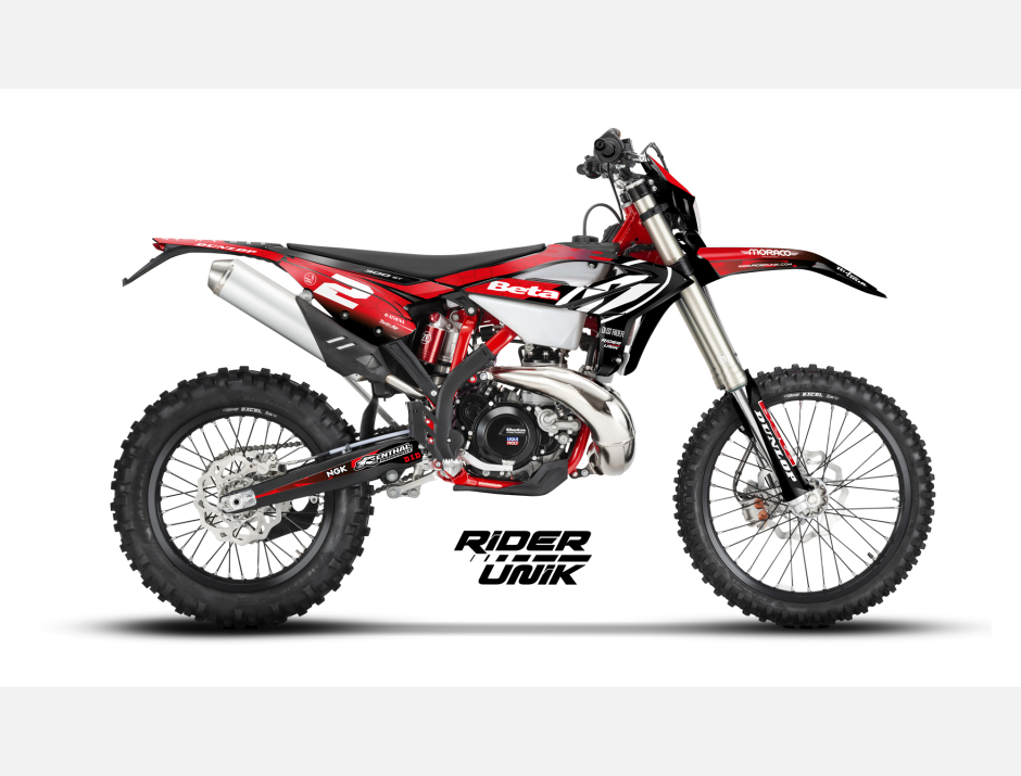 KIT DECO MOTOCROSS BETA TRIXMA BLACK 1