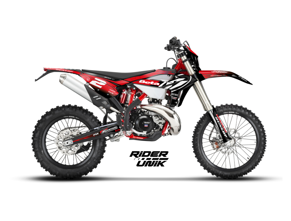 KIT DECO MOTOCROSS BETA TRIXMA BLACK 1