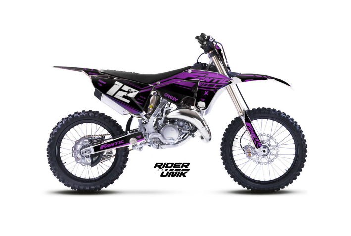 KIT DECO MOTOCROSS FANTIC XE/XX VOLT PURPLE