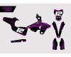KIT DECO MOTOCROSS FANTIC XE/XX VOLT PURPLE 2