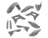 Kit plastique Acerbis CRF GRIS 1