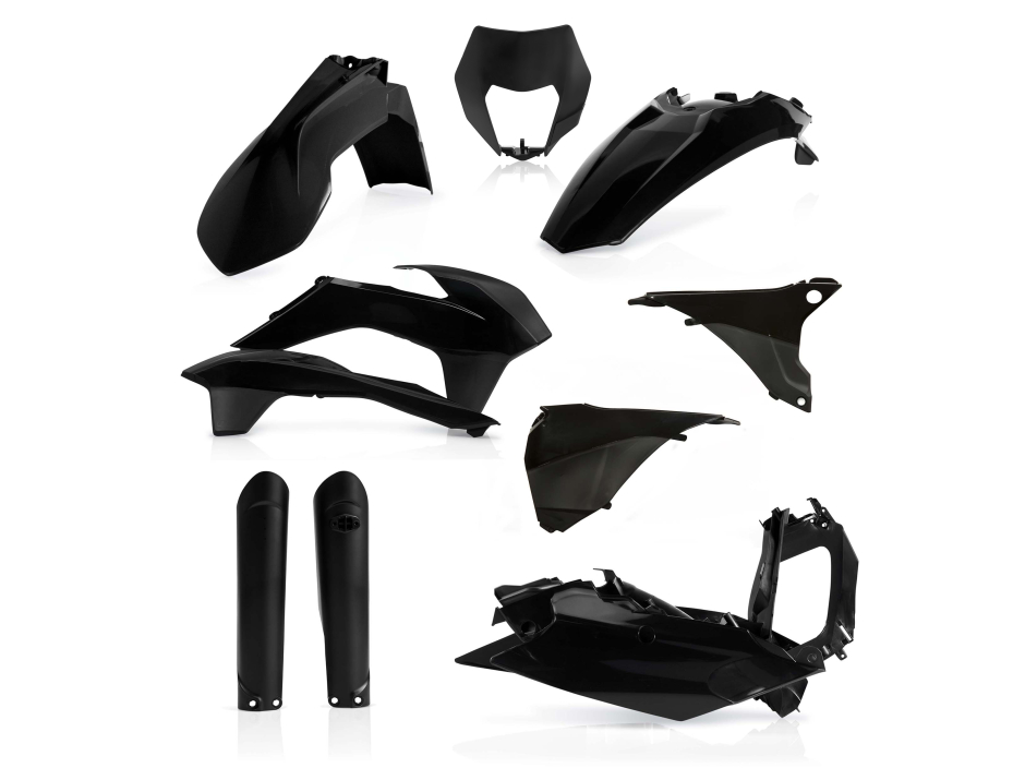 Kit plastique Acerbis Ktm EXC NOIR 1