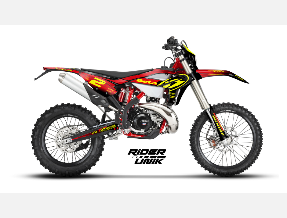 KIT DECO MOTOCROSS BETA TRIXMA FLUO 1