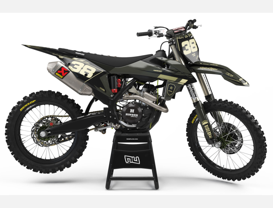 KIT DECO MOTOCROSS KTM TREK KAKI 1