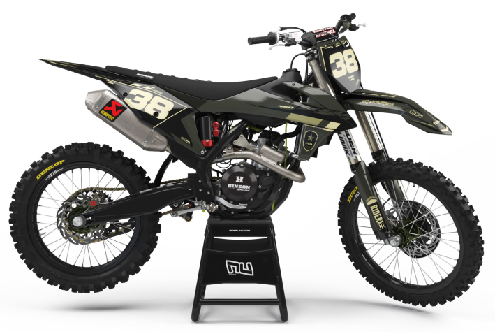 KIT DECO MOTOCROSS KTM TREK KAKI