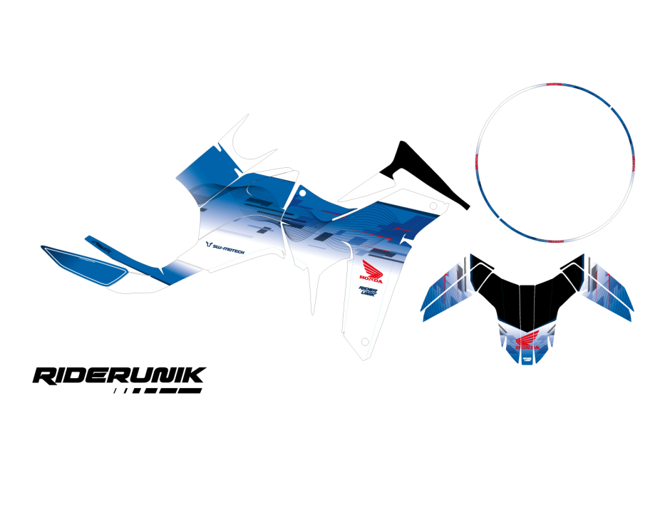 KIT DECO HONDA XL 750 TRANSALP YUZA 2