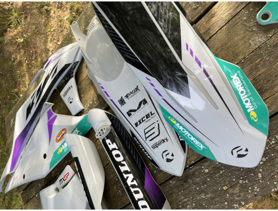 Kit plastique Acerbis Ktm + Kit déco 2